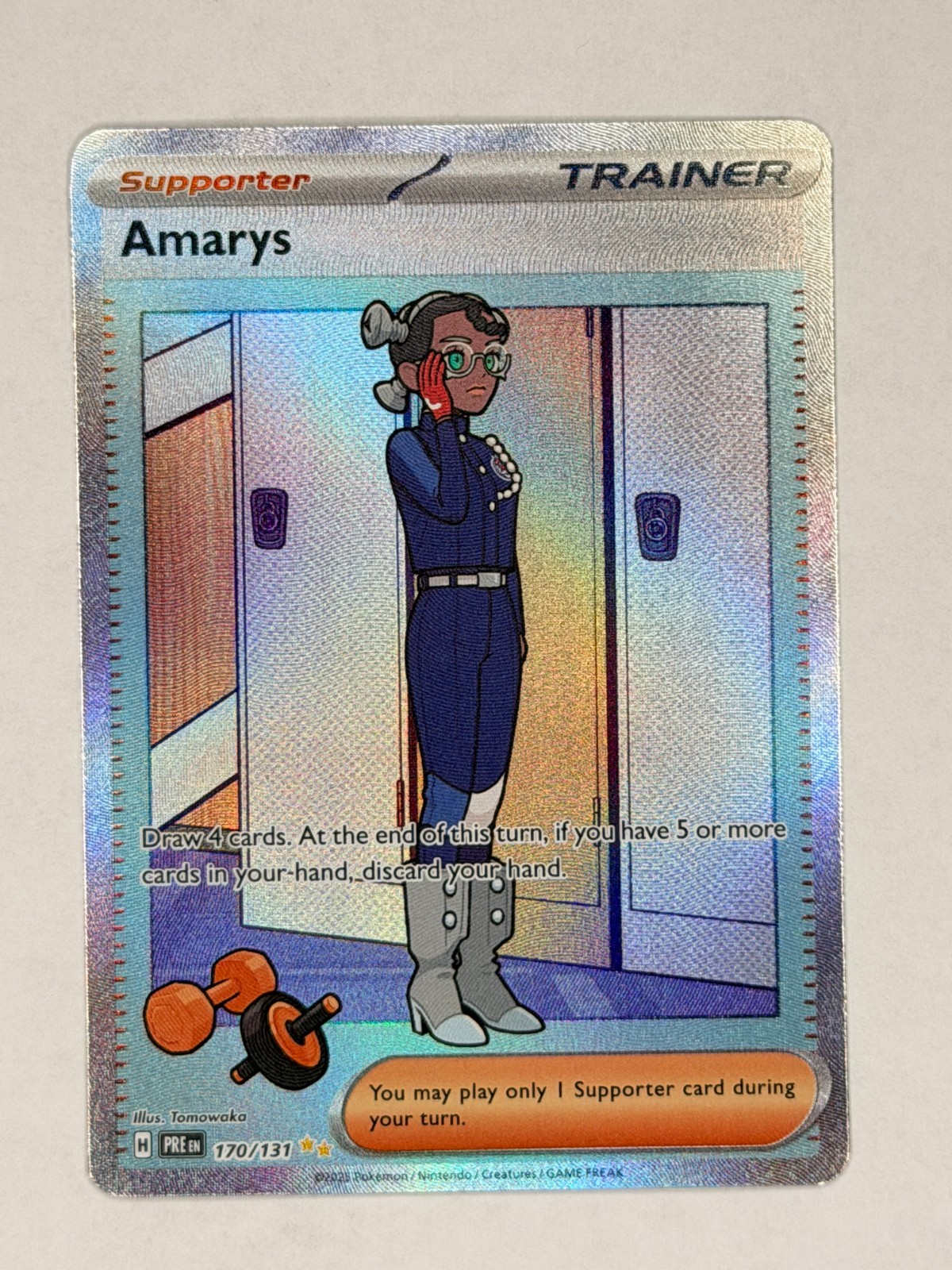 Amarys 170/131 Pokemon Prismatic Evolutions Full Art EN NM