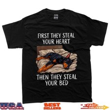 Divertida camiseta Doberman Art para hombre mujer Dobie Doberman Pinscher