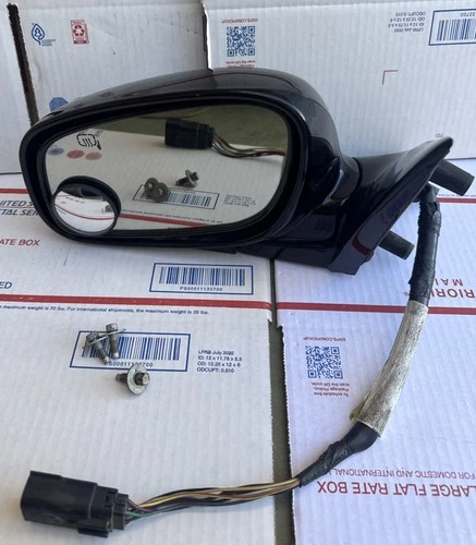 2009-2011 Lincoln Town Car LH Passenger Side View Mirror OEM 1406569 W/Hardware