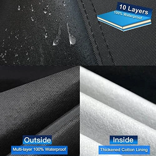 For Ford F100 1948-1980 Waterproof Car Cover All Weather 10 Layers Protection Foto 2 de 4