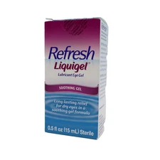 Refresh Liquigel Lubricant Eye Gel Drops, 0.5 Fl Oz Sterile EXP 11/2025