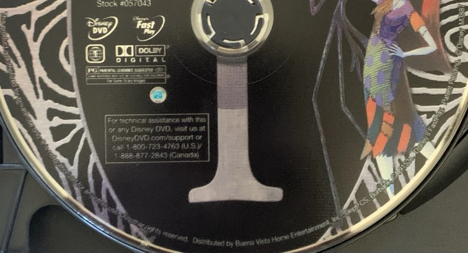 The Nightmare Before Christmas 2-Disc Set Collector’s Edition DVD 2008 VERY GOOD - Image 4 of 4