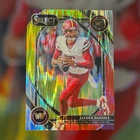 2024 Panini Select - Club Level Jayden Daniels #217 Red /Yellow Shock Prizm (RC)