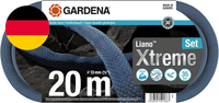 Gardena Liano Xtreme 1/2 Zoll, 20M Set: Extrem Robuster Gartenschlauch Aus Texti