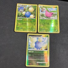Jumpluff 3/124 Hoppip 1/124 11/132 Reverse Holo Pokemon Dragons Exalted Mix 3