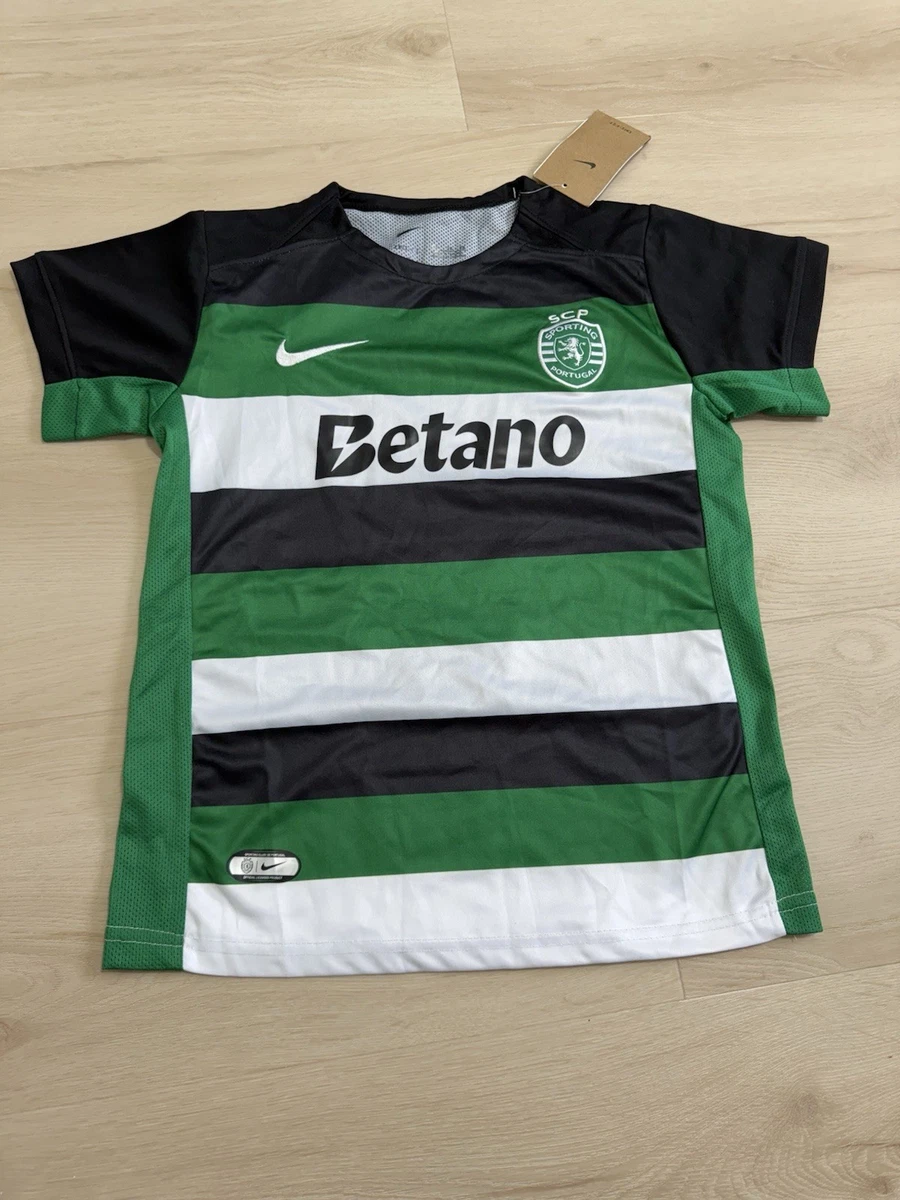 1672/50 MACRON SCP SPORTING LISBONA AUTENTICA MAGLIA AWAY MAGLIETTA