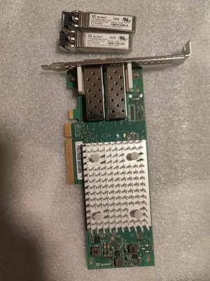 Dell QLogic QLE2692-DEL 16Gb FC HBA   Dual Port   0YCVFG   Kurzhalterung