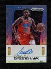 2024-25 Panini Prizm Deca Signatures Silver Cason Wallace #PDS-WAL Auto 0x5i