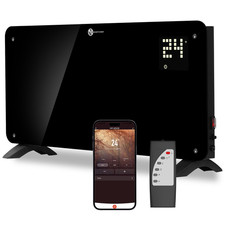 Smart Panel Heater with APP&Remote Control Standing/Wall Mounted 2000W 24H Timer