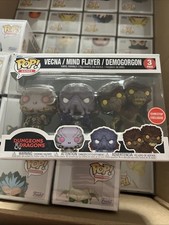 Funko Pop! Vinyl: Dungeons & Dragons - Vecna / Mind Flayer / Demogorgon - 3 Pack