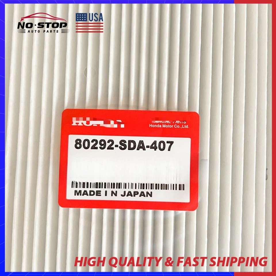 Filtros de aire de cabina 80292-SDA-407 para HONDA Ridgeline ACCORD CIVIC 2006-2015 Foto 2 de 4