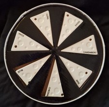 7pc CHEESE MARKERS - BOXED SET - BNIB - LOOK