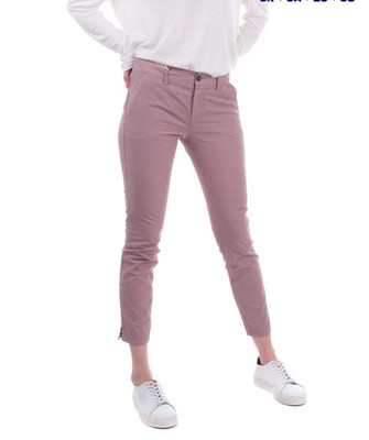  TRUE NYC (NP 115 )  - W25 Chino Trousers JODIE - Polka Dots Made in Italy (NEU)