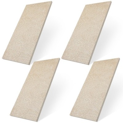 4 Pcs Baffle Board 7.8'' x 15.7'' x 0.5'' 2100f Firebrick Wood Stove Fireboard...