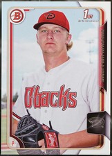 2015 Bowman Draft #88 Breckin Williams Baseball VG