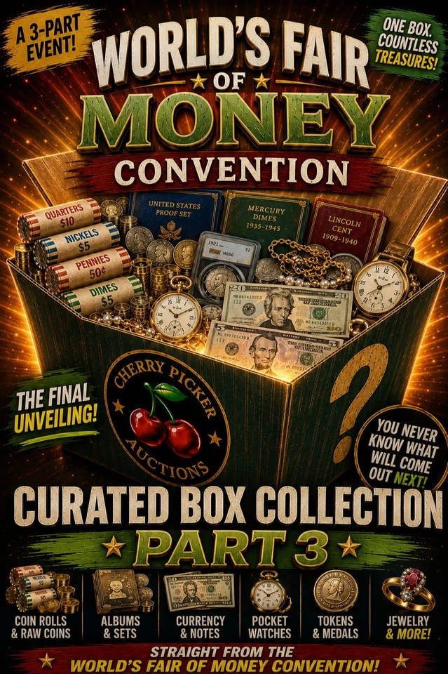 Cherry Picker Auctions -World's Fair Of Money Curated Box - Part 3