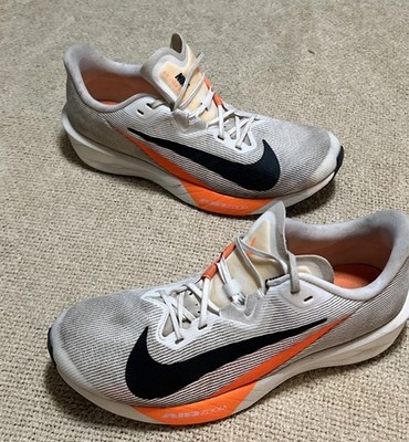 Nike Air Zoom Rival Fly Race White Total Orange  9.5 Mens Used Free Shipping