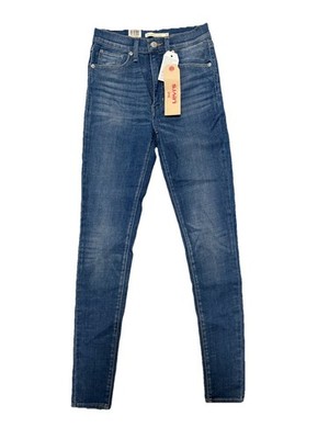 Levi s Damen Jeans Mile High Super Skinny - blau - Gr. 27/32