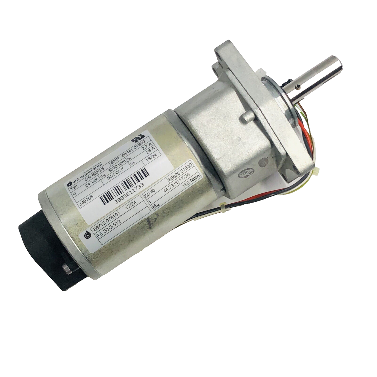 Dunkermotoren GR63X25 DC Magnet Motor 3300rpm 24v for sale