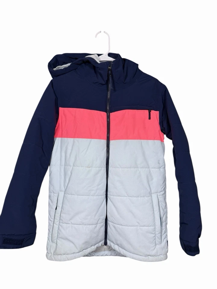 Burton Kids XL 14/16 Amarillo Tortuga Cuerda Chaqueta Snowboard Esquí Abrigo Bloque de Color Foto 2 de 4