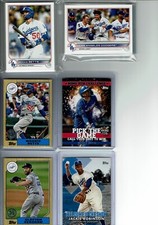 2022 Topps Baseball Series 1 & 2 Los Angeles Dodgers Team Set (26) Base Cards ++