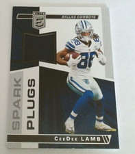 2021 Donruss Elite Spark Plugs Jerseys #SP5 CeeDee Lamb