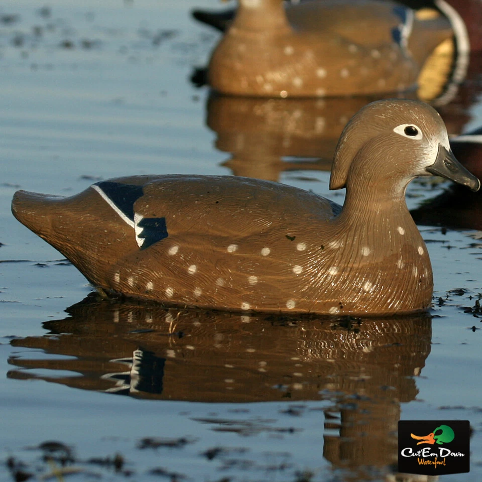 AVERY OUTDOORS GHG HUNTER SERIES LIFE-SIZE WOOD DUCK DECOYS - 1/2 DOZEN - Image 4 of 4