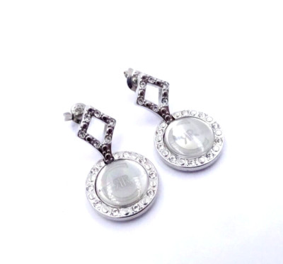 Cerruti 1881 Damen Ohrstecker Edelstahl funkelnde Zirkonia Luxus Trendig & Chic