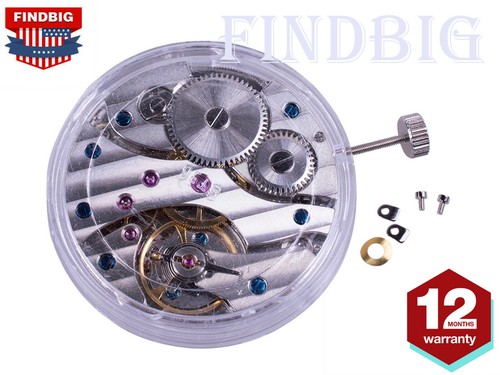 17 JEWELS Tianjin ST36 movimento meccanico per orologio da polso hand  winding 6497 Orologio | eBay