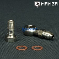 Banjo Bolt Kit 4an To M10x1.25 Turbo Oil Feed Engine Supply 4g63t 4b11t Evo 110 Banjo Bolt Kit 4an To M10x1.25 Turbo Oil Feed Engine Supply 4g63t 4b11t Evo 110