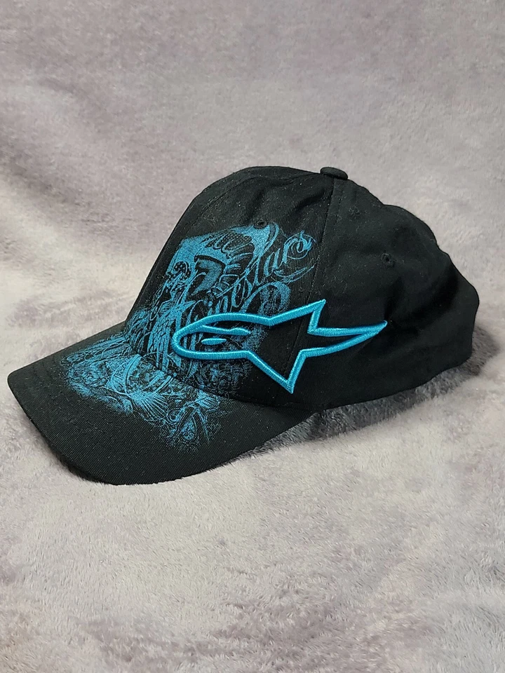 Gorra Alpinestars Corp Shift 2 Flexfit - Negra - S/M - Gorra con tapa para hombre Foto 3 de 4