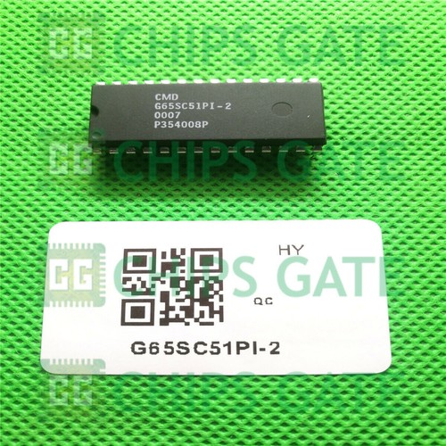 2PCS R65C51P2 G65SC51PI-2 Asynchronous Communications Adapter #WD1 ...