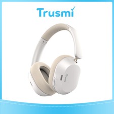 TRUSMI ANC Wireless Headphones White/Cream