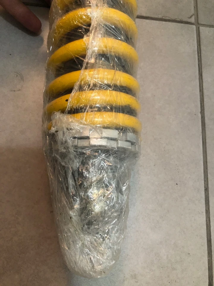 Amortiguador muelle trasero original Ducati Monster 696 796 1100 08-15 amarillo Foto 3 de 4