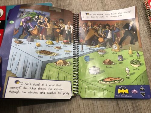 3 Leapfrog LeapPad Book /Cartridge Disney INCREDIBLES, BATMAN, CAT IN THE HAT - Picture 7 of 12