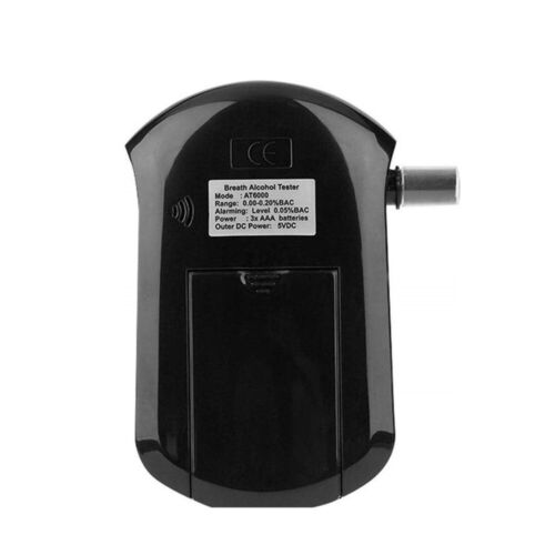 Digital LCD Police Breath Breathalyzer Test Alcohol Tester Analyzer Detector - Picture 6 of 20