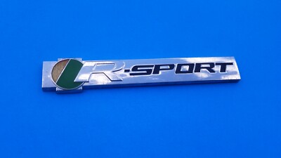 R-SPORT R SPORT CHROME EMBLEM LOGO BADGE SYMBOL SIGN USED OEM B20