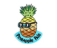 Pineapple Pals Summer Embroidered Sew Or Iron-on Backing Patch on sale Pineapple Pals Summer Embroidered Sew Or Iron-on Backing Patch on sale