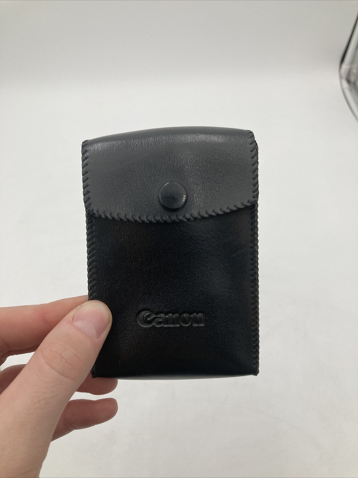 Canon Speedlite 155A Shoe Mount Camera Flash w Case & Manual Tested