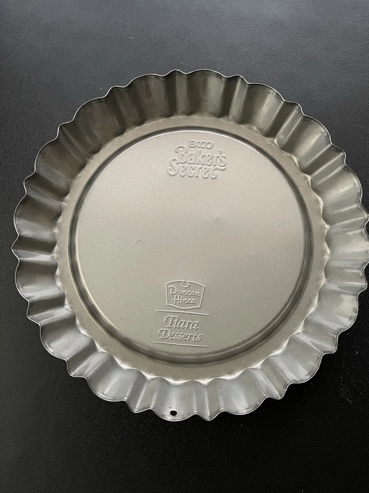 EKCO BAKER'S SECRET - DUNCAN HINES - POSTRES DE TIARA TARTA QUICHE SARTÉN PARA HORNEAR Foto 2 de 4