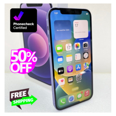 Apple iPhone 12 64GB 5G Factory Unlocked Verizon T-Mobile AT&T Mint Condition