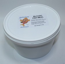 2-lb Menhaden FISH MEAL DIY fish supplemental food fishmeal vitamin/nutrient NEW
