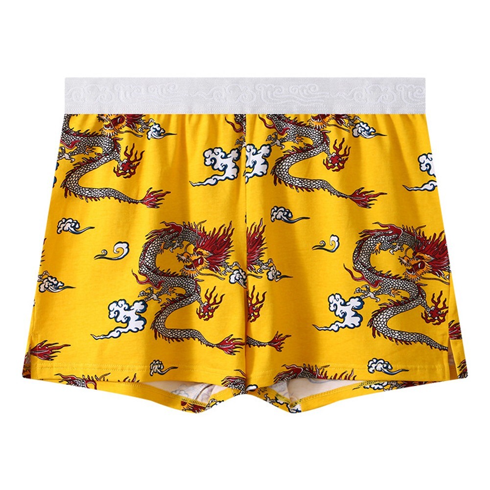 Sousvêtements homme haut de gamme en coton slips boxer avec short