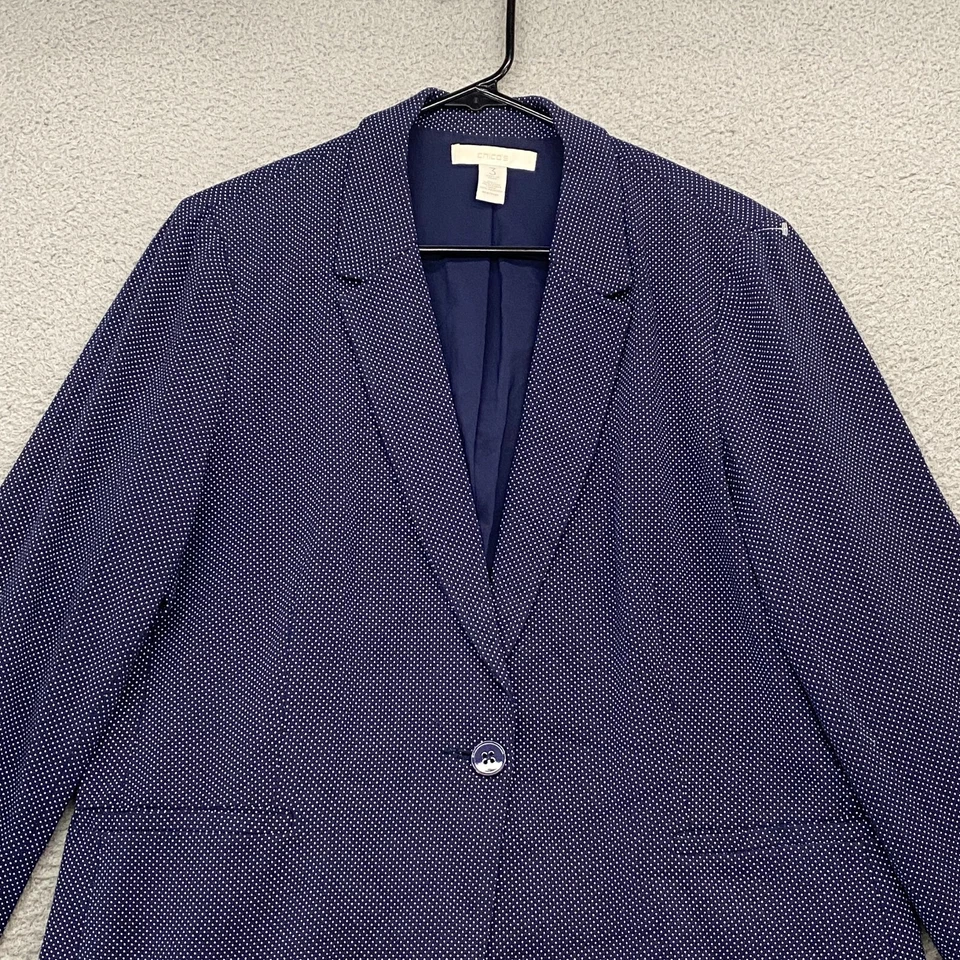 Chaqueta Blazer Chicos Mujer 3/XL Elastizada Tejida Chaqueta Lunares Offive Trabajo Foto 2 de 4