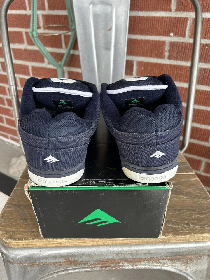 Vintage Rare Emerica Heritic Skate Skateboarding Shoes Corey Duffel Read Sk8 New - Image 3 of 4