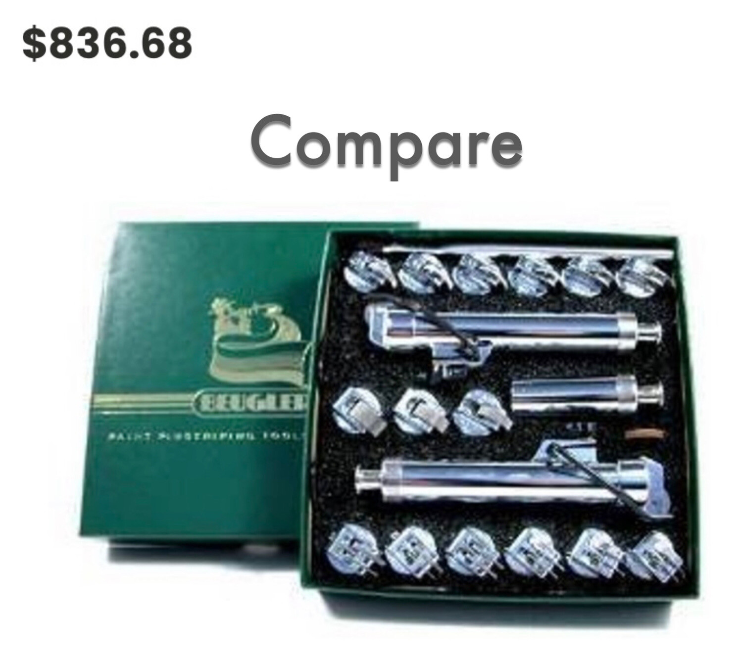 New Beugler Anniversary Pinstriping Tool Kit With 2 Guide