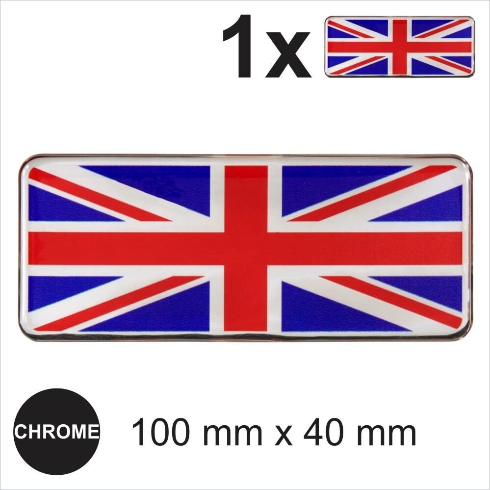 Großbritannien Flagge 3D Aufkleber Emblem England  Produktbild-Vorschau 6