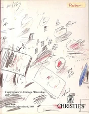 Christie's Contemporary Art Auction Catalog November 8, 1989