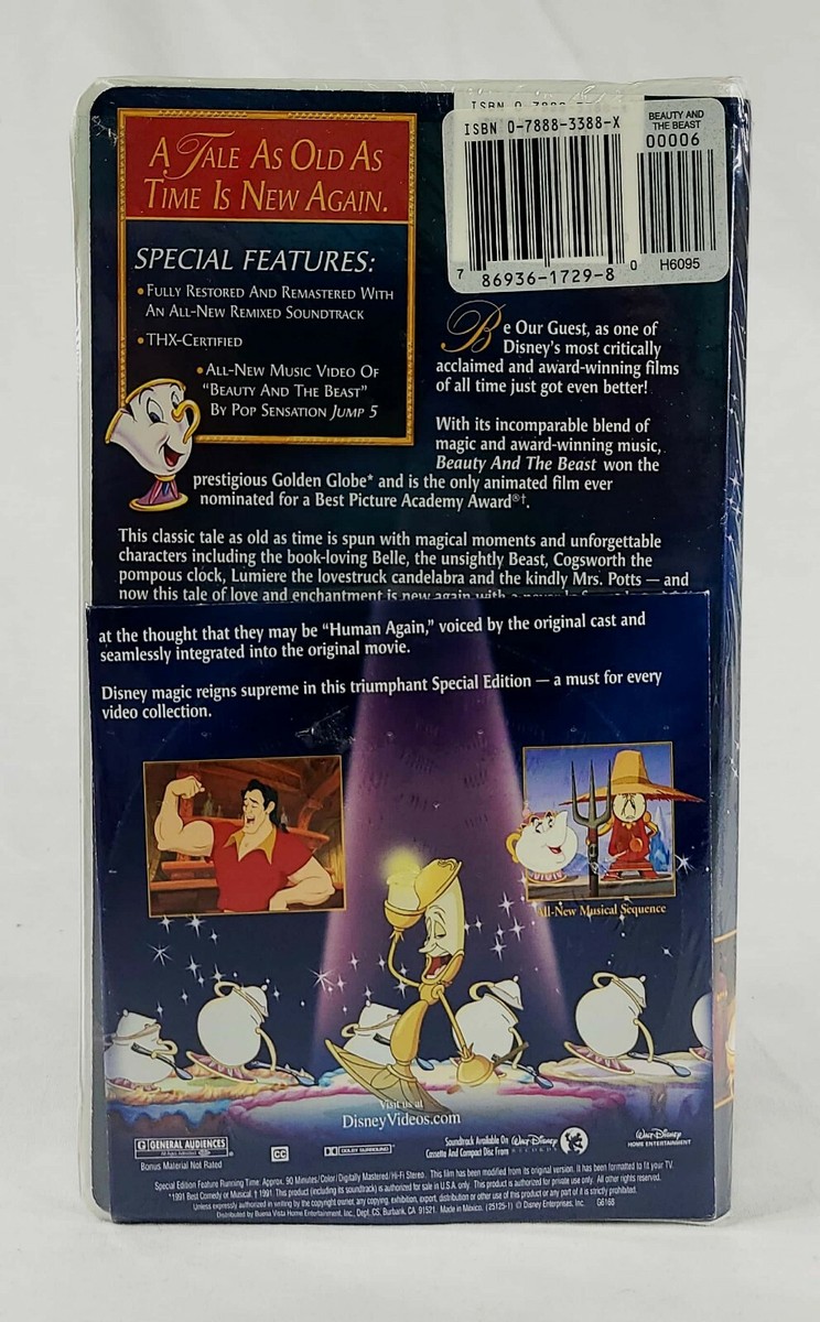 Disney - Beauty and the Beast - Platinum Special Edition (VHS