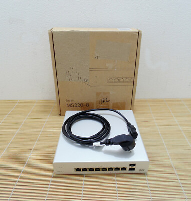 New Cisco Meraki MS220-8-HW Cloud Managed PoE NO License UNCLAIMED New Other